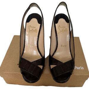 Vintage Louboutin Wedges